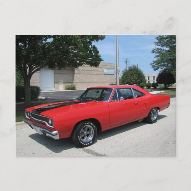 70' Plymouth GTX Postcard (Front)