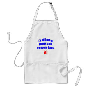 70 Someone turns 70 Standard Apron