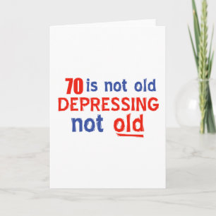 70 year birthday designs card