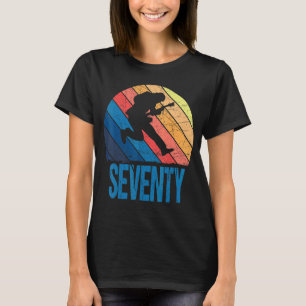 70 Year Old 70th Birthday Man Guitar Player Guita T-Shirt