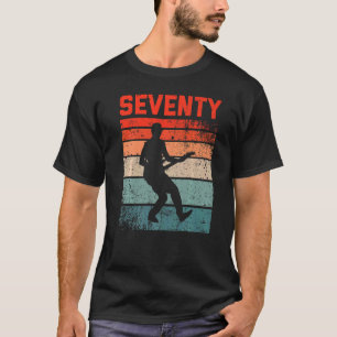 70 Year Old 70th Birthday Man Guitar Player Guitar T-Shirt