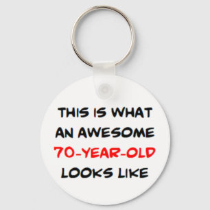 70 year old, awesome key ring