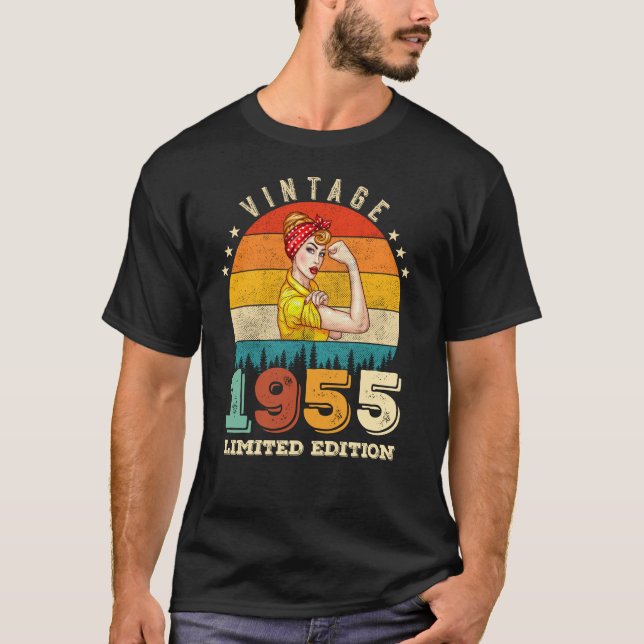 70 Year Old Bday 1954 Vintage 70th Birthday Women T-Shirt (Front)