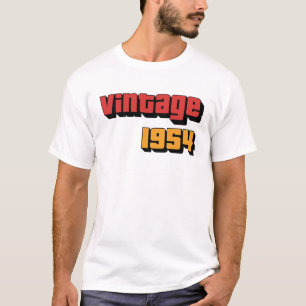 70 Year Old Gift Men Women Vintage 1954 70th Birth T-Shirt