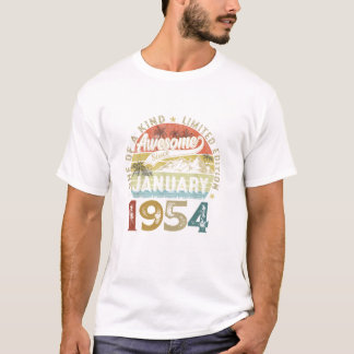 70 Year Old January 1954 T-Shirt