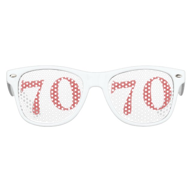 70 years anniversary kids sunglasses (Front)
