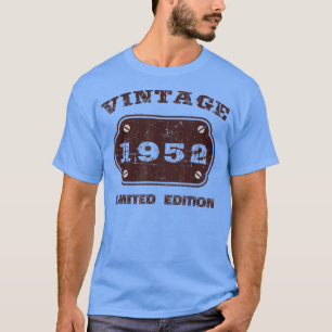 70 Years Old Vintage 1952 Limited Edition 70th Bir T-Shirt