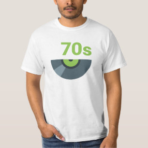 70s 1970's Rock Record Music T-Shirt