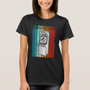 70s 80s 90s Vintage Retro Arcade Video Game Old Sc T-Shirt