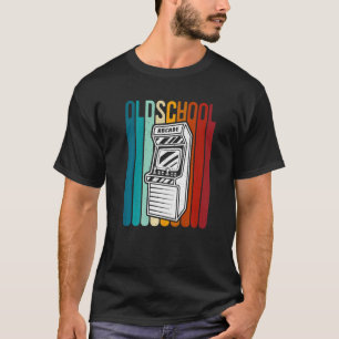 70s 80s 90s Vintage Retro Arcade Video Game Old Sc T-Shirt