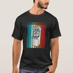 70s 80s 90s Vintage Retro Arcade Video Game Old Sc T-Shirt