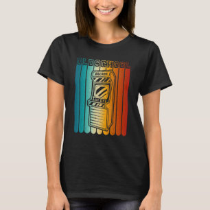 70s 80s 90s Vintage Retro Arcade Video Game Old Sc T-Shirt