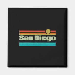 70s 80s Surfing California Ca San Diego  Magnet