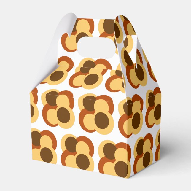 70s Abstract Geometric Circular Shapes Favour Box (Front Side)