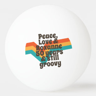 70's Birthday Party Ping Pong Ball