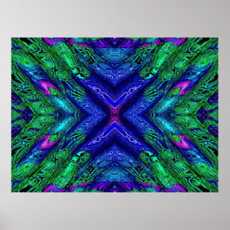 70s Blacklight Poster