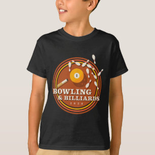 70s Bowling And Billiards T-Shirt