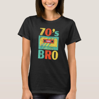 70's Bro 1970 Vintage Seventies Party 1970s   T-Shirt