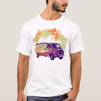 70's Chevy Hippie Van T-Shirt