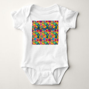 70s Colours Baby Bodysuit