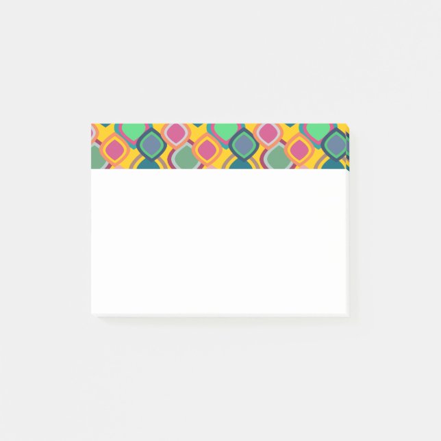 70s Colours  Post-it Notes (Front)