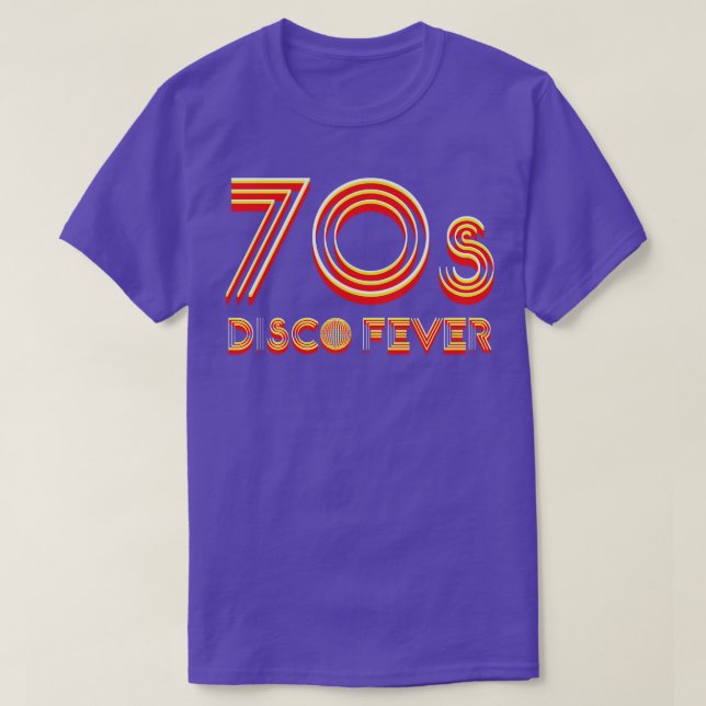 70s Disco Fever T-Shirt (Design Front)