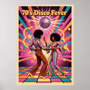 70's Disco Fever V07 Poster