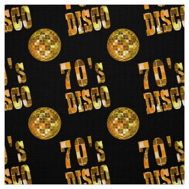 70's Disco Pattern Fabric (Swatch)
