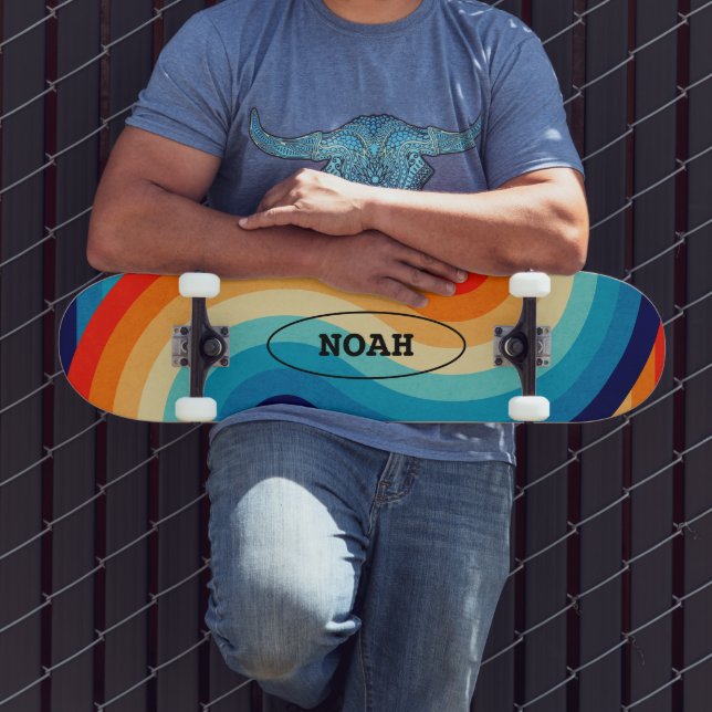 70s Double Wave Skateboard (Outdoor 3)