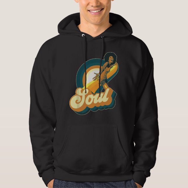 70s Funk Afro Disco Soul Hoodie (Front)