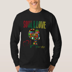 70s Funk Afro Soul Boogie Dance Love Train Funky P T-Shirt