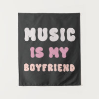 70s Groovy Typography – Music Is My Boyfriend