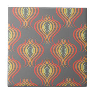 70s Inspired Ogee Redesigned Tile