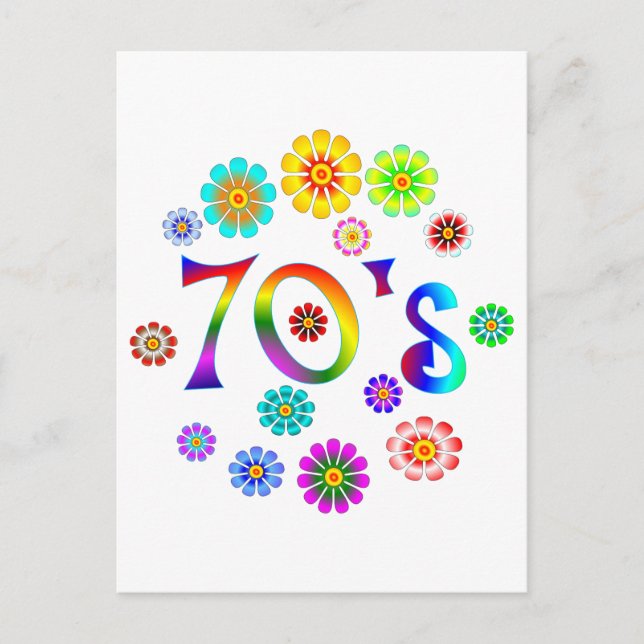 70s Love Postcard (Front)