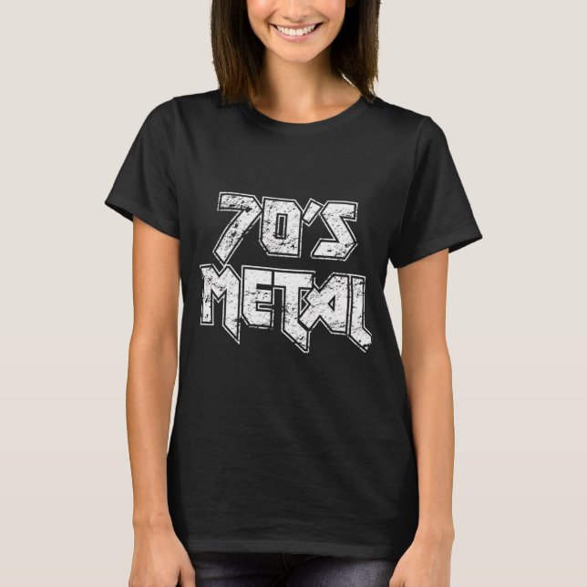 70's Metal T-Shirt (Front)