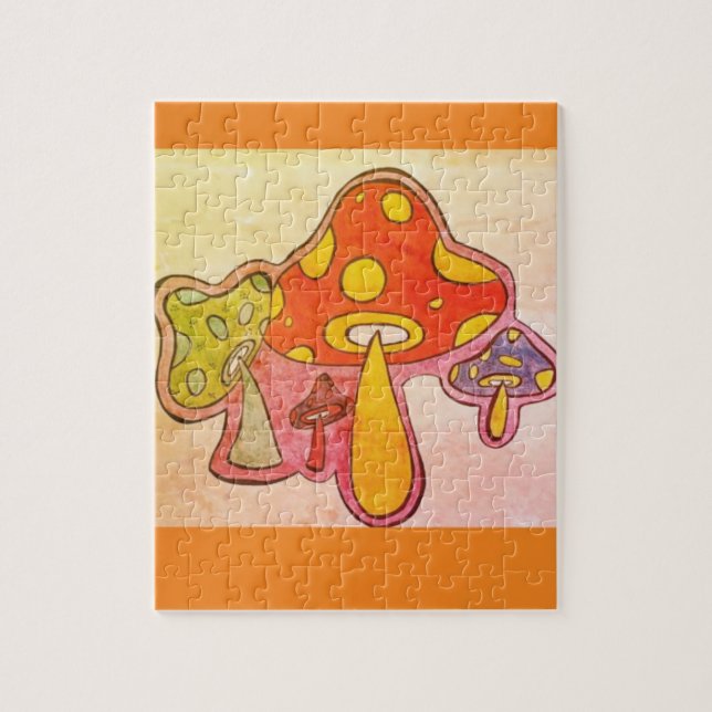 70's Mushroom Puzzle  (Vertical)