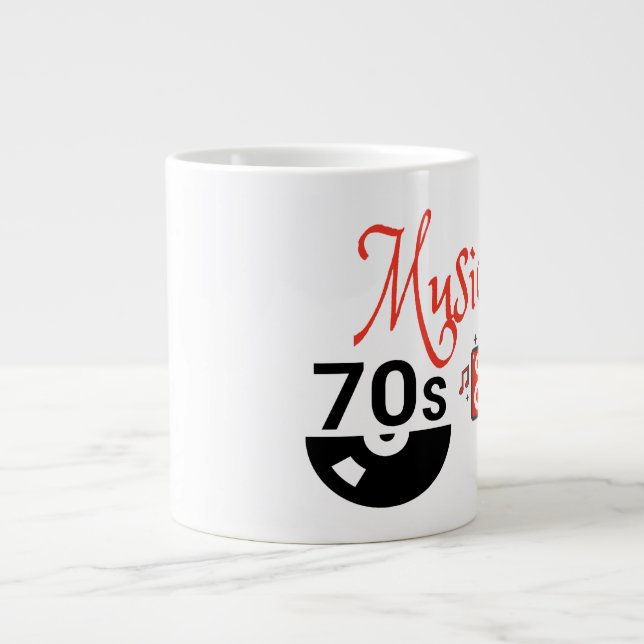 70s Music   - Jumbo Mug (Front)