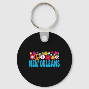 70s New Orleans Key Ring