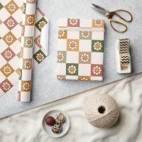 70s Nostalgia Retro Happy Face Flower Christmas