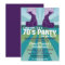 70s Party Invitation 1970s Disco Birthday