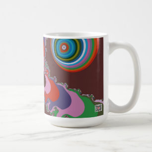 70s Psychedelic Pattern Retro Art Coffee Mug