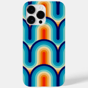 70s Rainbow Curves Case-Mate iPhone 14 Pro Max Case