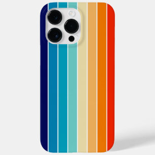 70s Rainbow Stripes Case-Mate iPhone 14 Pro Max Case