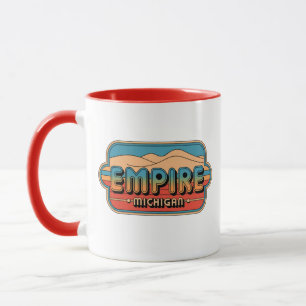 70s Retro Empire Michigan Vintage Mug