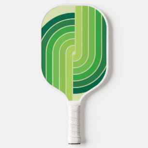70s Retro Geometric Design Pickleball Paddle