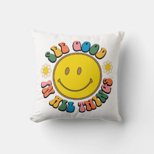 70s Retro Hippie Sublimation Bundle Cushion