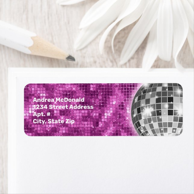 70s Retro Hot Pink Disco Bachelorette (Insitu)