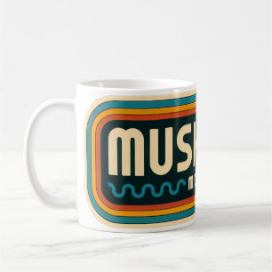 70s Retro Muskegon Michigan Vintage Coffee Mug 
