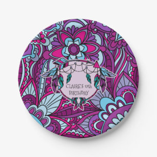 70's, Retro Party Plates