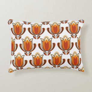 70's retro pattern material illustration70s,1970,p decorative cushion